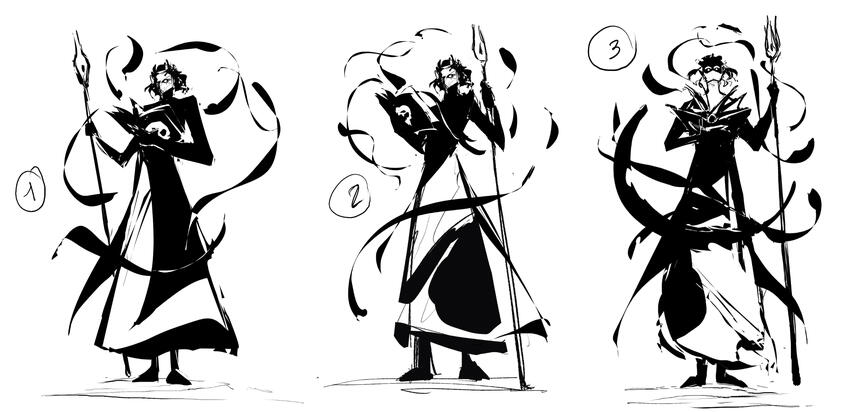 3 pose options